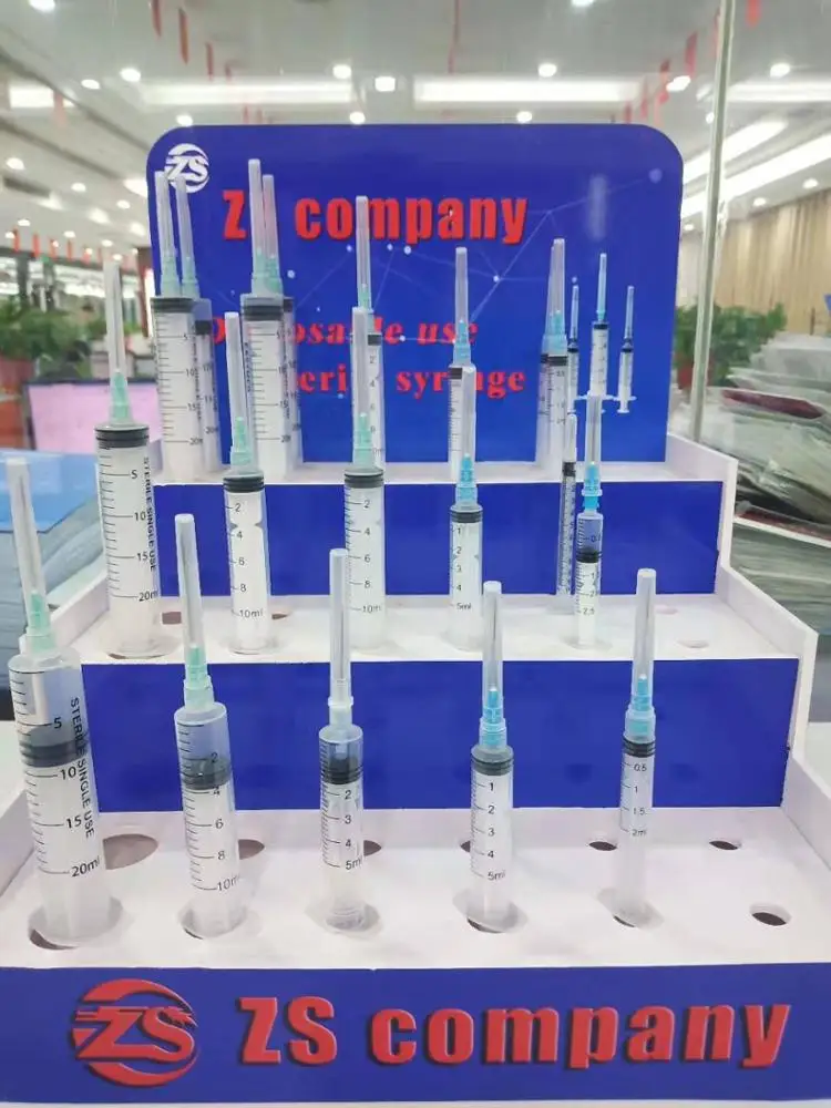 
OEM 1 ml 2ml 3 ml 5ml 10ml 20ml 50ml disposable Syringe sterile with needle 