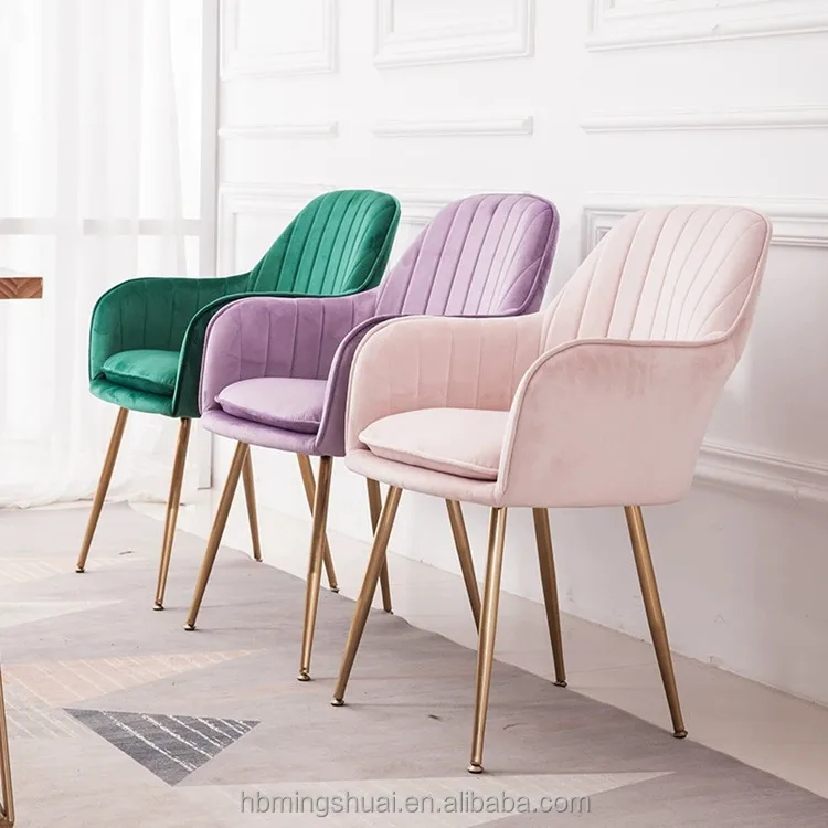 dining room chairs gold  metal legs oversized armchair yellow velvet luxury living room chair green armchair with rose gold legs