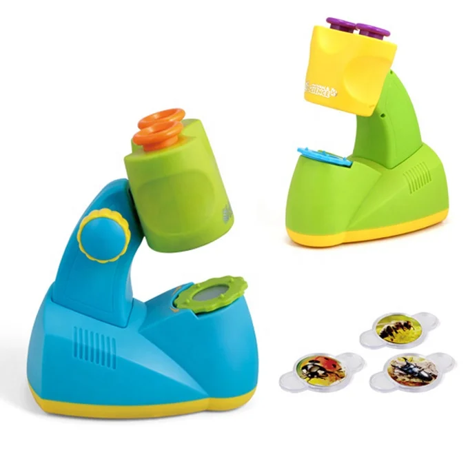 Детский научный лабораторный микроскоп, бинокулярный микроскоп, 6 шт., научный обучающий микроскоп, игрушка, бинокулярный глазок