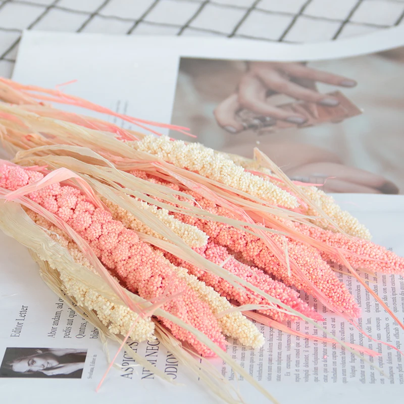 2021 Hot Selling Dried Flower for Home Decoration Natural Wheat Grain Flowers Dry Grass