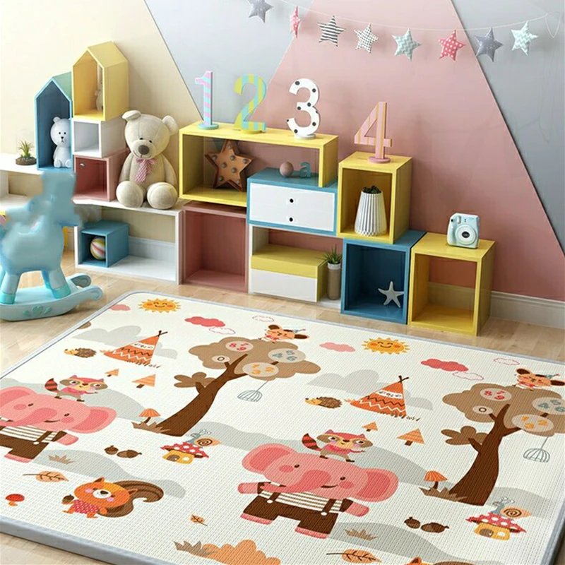 XPE Baby Play Mat Toys for Children Rug Playmat Developing Mat Baby Room Crawling Pad Folding Mat Baby Carpet Foam Unisex Indoor