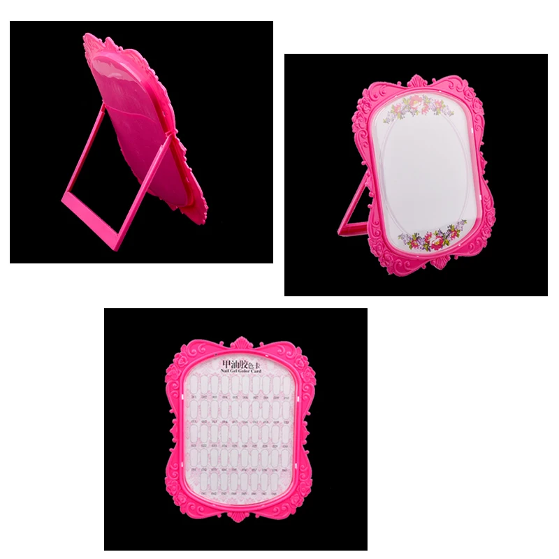 
Nail Frame Display Board 48 Color Card Rectangle Nail Display Cards Stand For Manicure Store 
