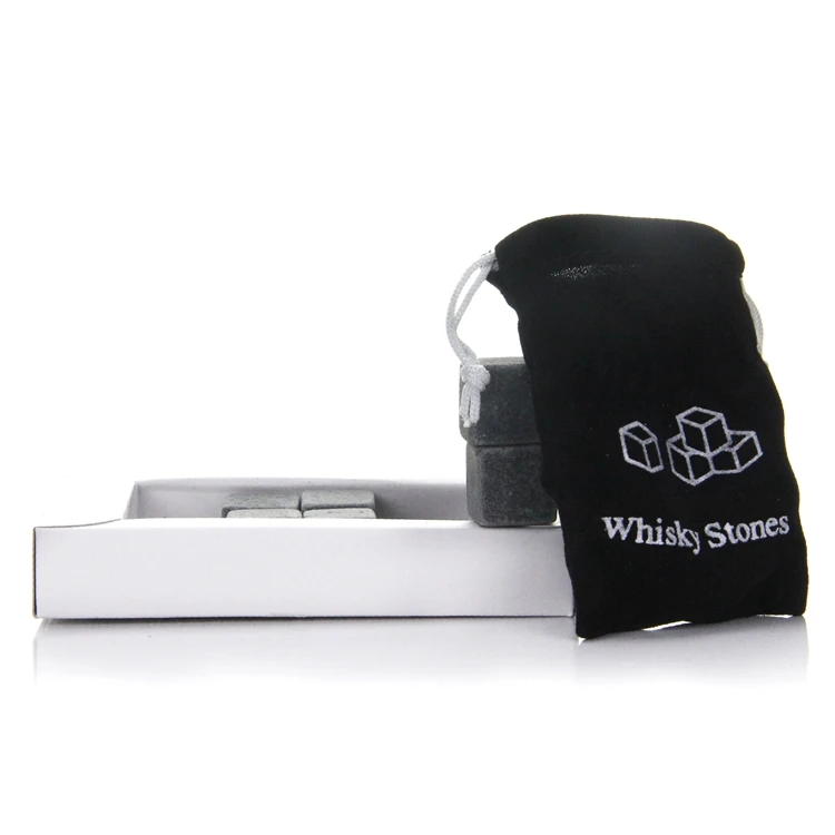 Top Seller Hot Sale Granite whisky Stones Best Gifts Whiskey Cooling Stone Set Great Vodka Gin Ice Stone Set