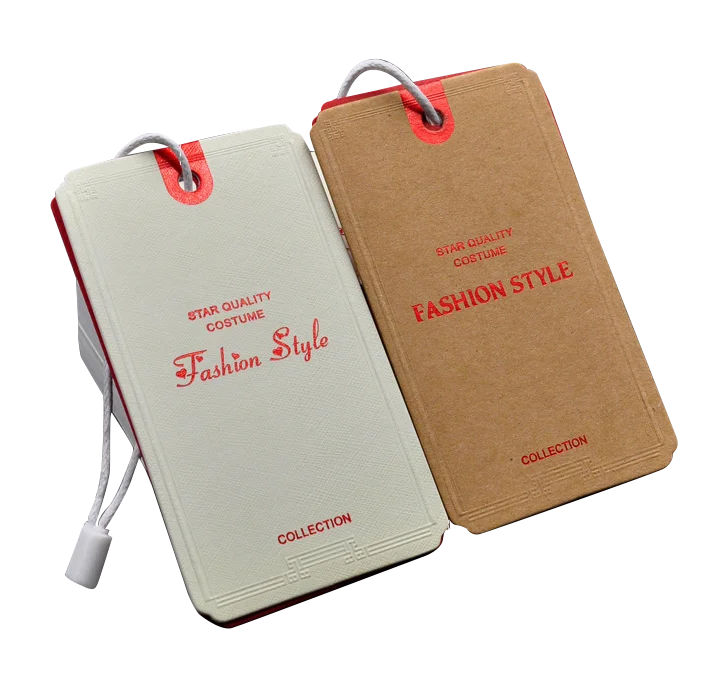 Роскошные коричневые волосы RTS, бирки из крафт-бумаги для наращивания волос