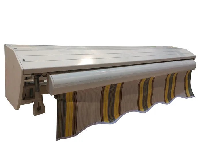 Economy Retractable Awning Alu. Rain Cover Retractable Aluminum Awning