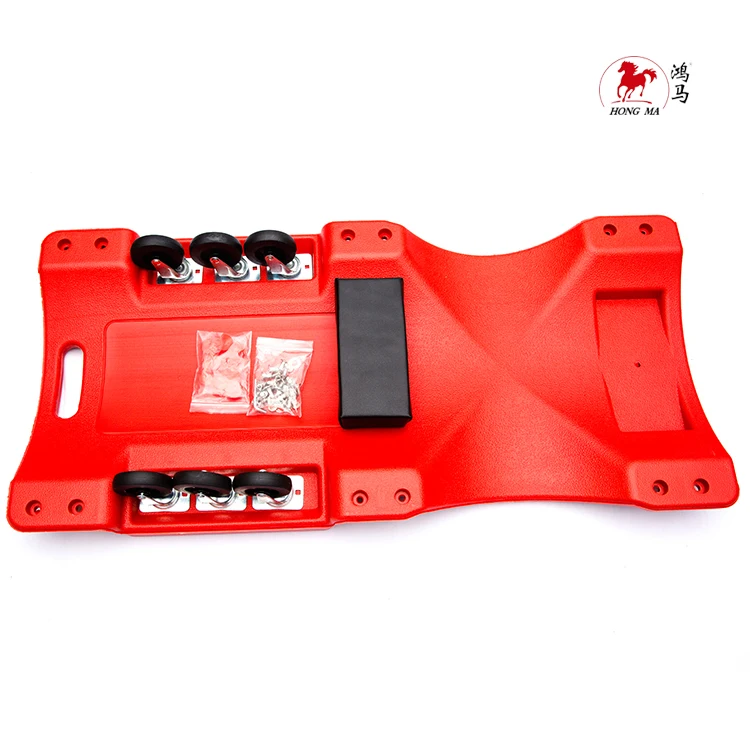 36 Inch 6 Wheel Plastic Workshop Garage Mechanics Tool Creeper Trolley Car Automotive Repair Mechanics Creeper