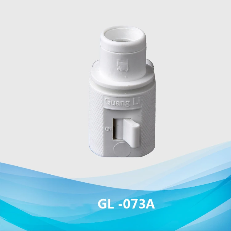 073A ETL approved rotating night light socket plug in USA Switch Lamp holder for night light
