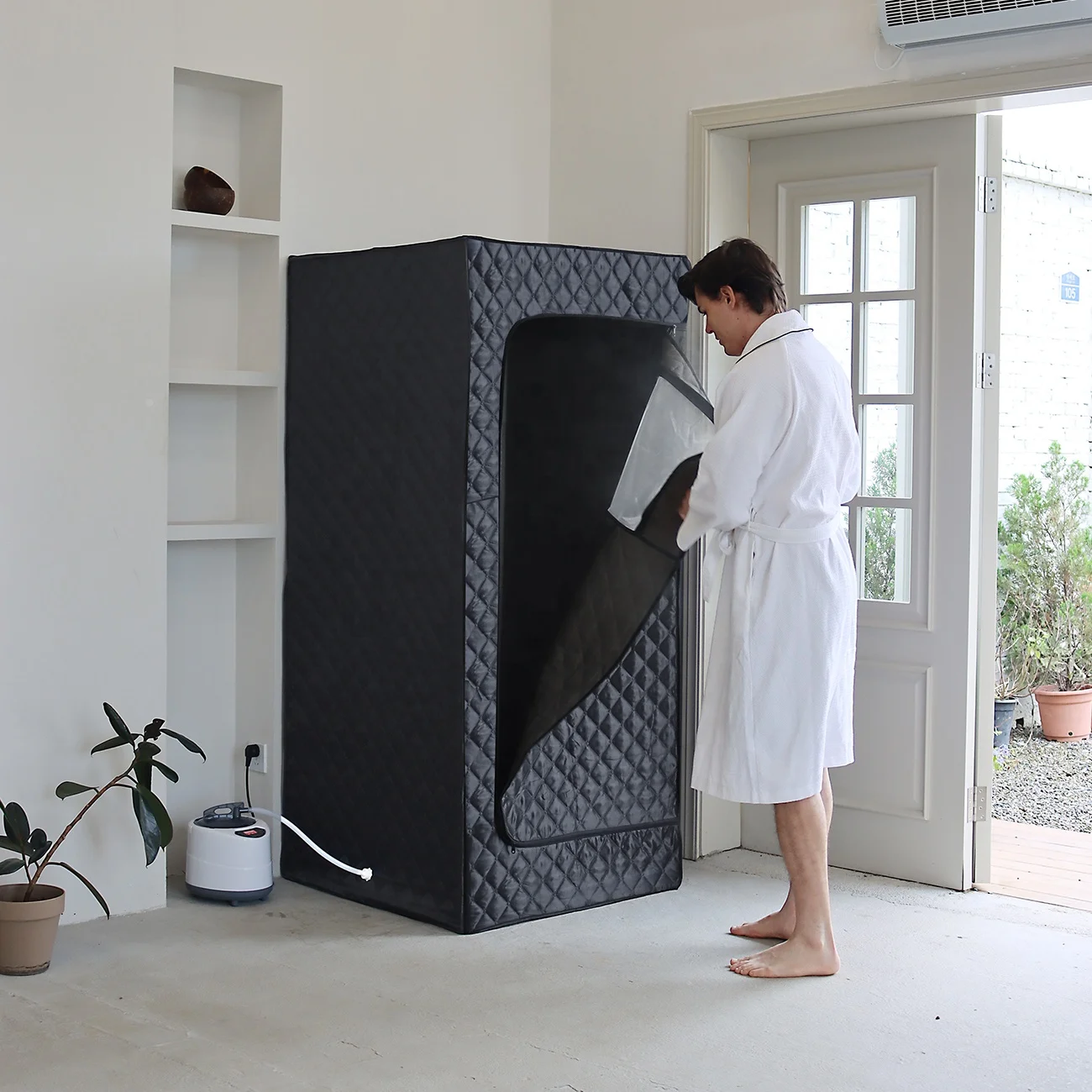 Wholesale Portable Saunas at Home Sauna Affordable Personal Portable Steam Foldable Sauna for sales