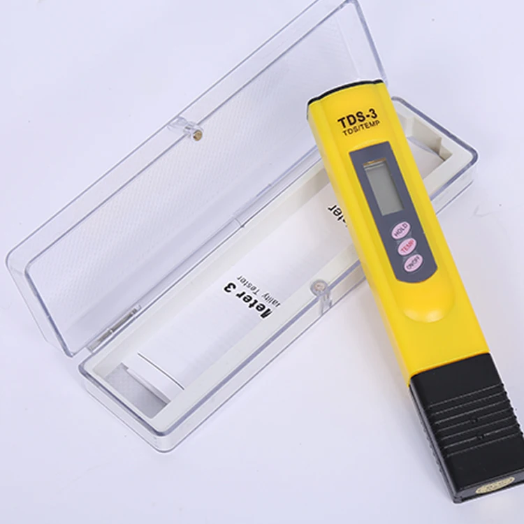 Измеритель TDS диапазон ручки 0 ~ 9999 PPM тестер кристаллическая