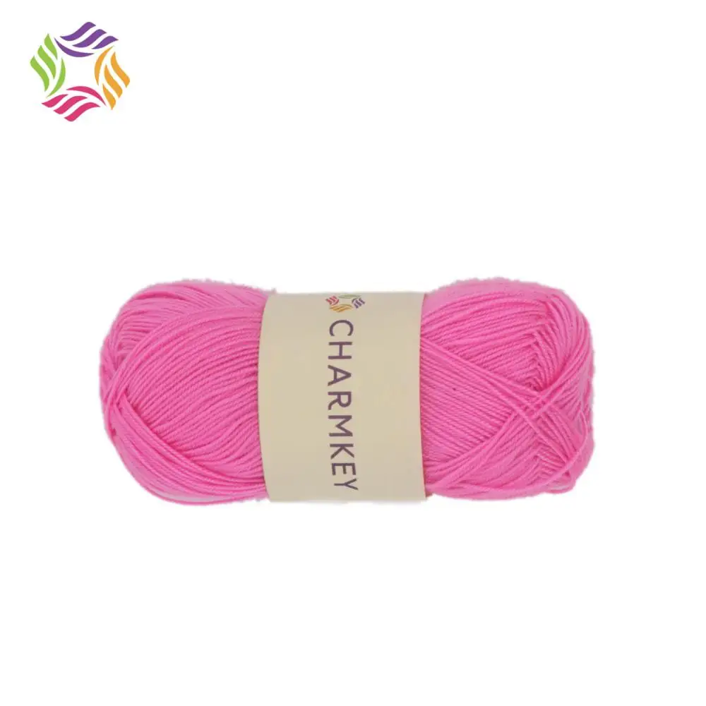 
Wholesale multicolor and soild color yarn 100% acrylic fancy yarn for knitting hat 