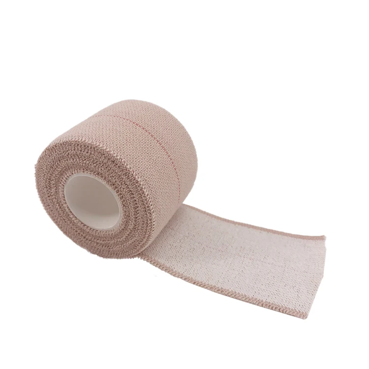Premium Heavy Elastic Adhesive Bandage Wrap Cotton Cohesive Tape White Skin Color Medical Heavy Elastic Bandage for Sale