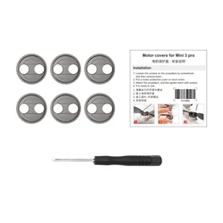 STARTRC 6 pcs/set Protective Motor Dust Cover for DJI Mini 3 Pro Motors Propeller Mount Drones Accessories