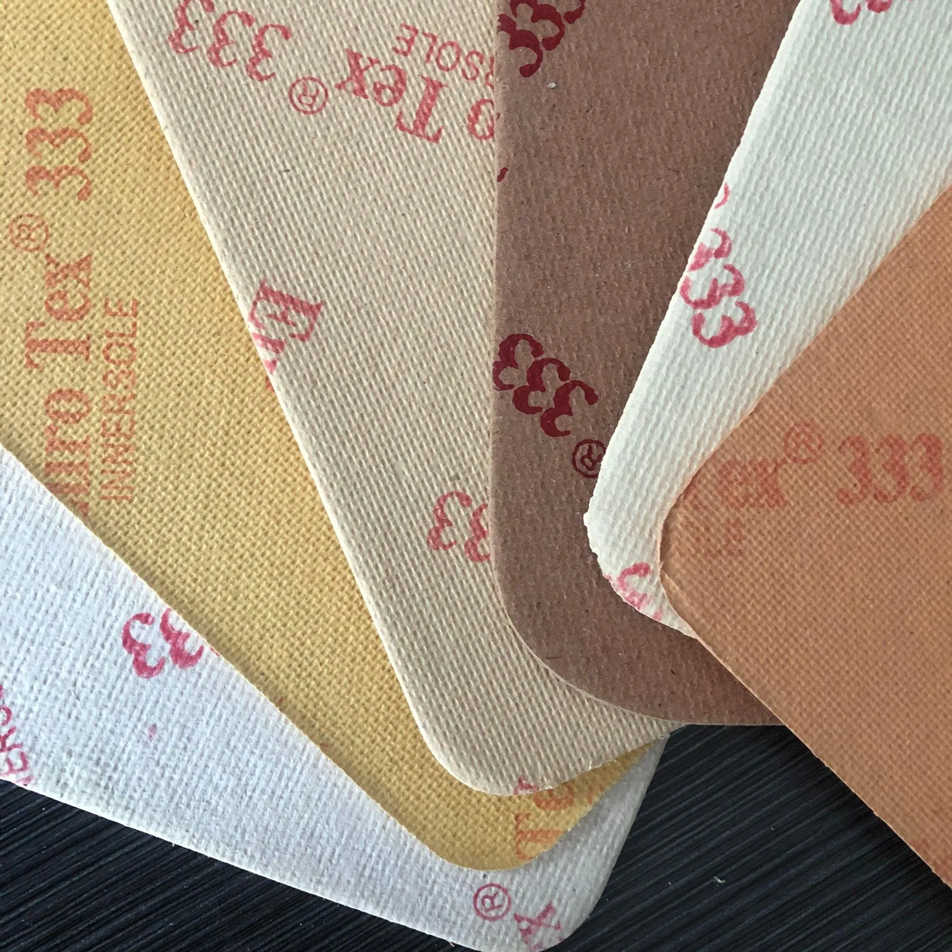 Texon Quality Paper Insole Board for Footwear Cellulose Paper Insole Board with EVA 001 517 of shoes Materials