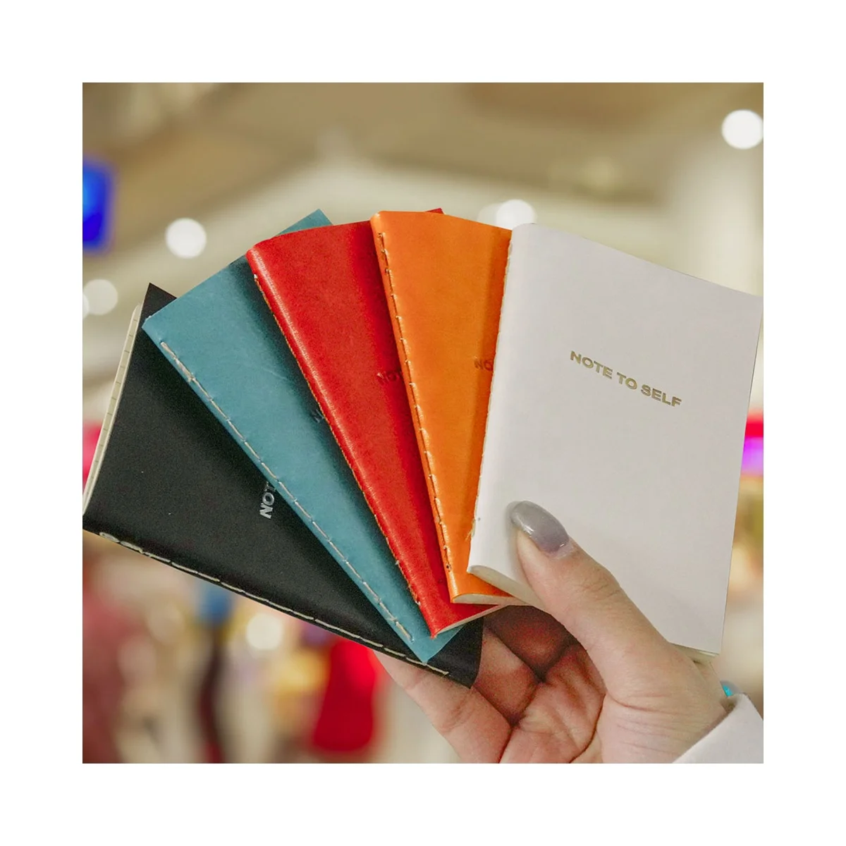 Business promotional items  free sample custom A5 A6 A7 recyclable soft cover dot lined blank PU leather notebook