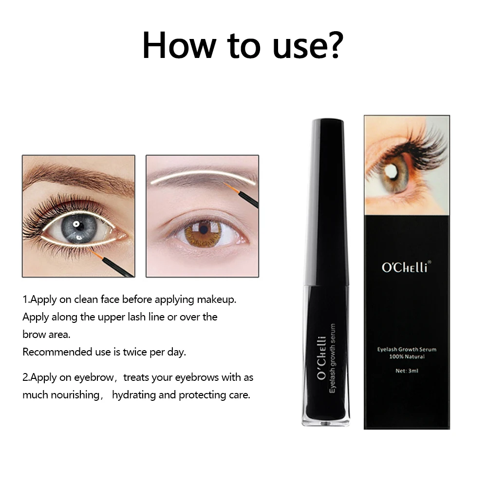 Лучший продукт для роста ресниц, сыворотка для ресниц, 100% натуральный усилитель ресниц, 7 дней роста ресниц, 2-3 мм, Корейская Сыворотка для роста ресниц