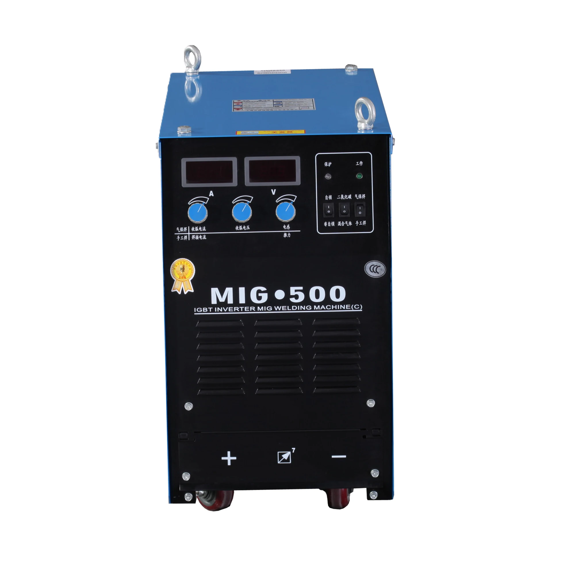 MIG-500C Dual IGBT Inverter  380V ARC Welders Gas Welding Equipment For Light Industry