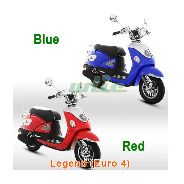 Best sale hot selling 4 stroke mini gas scooter sell motorcycle 50cc fashion motocycle racing Legend 50 (Euro 4)