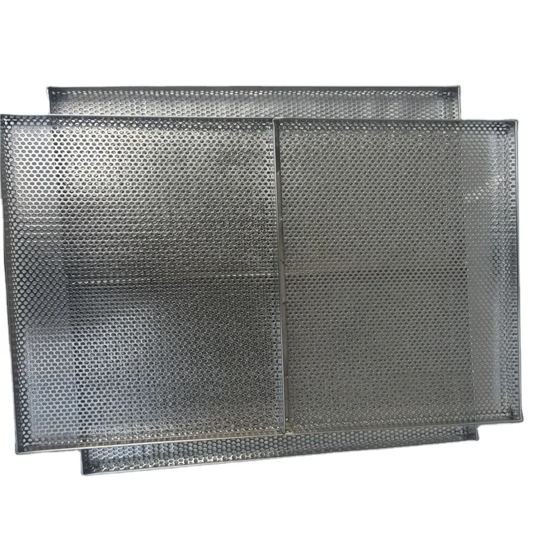 Stainless Steel Vacuum Freeze Dryer Tray Laboratory Use Drip Dehydrator Drying Tray Fabricated Baking Trays