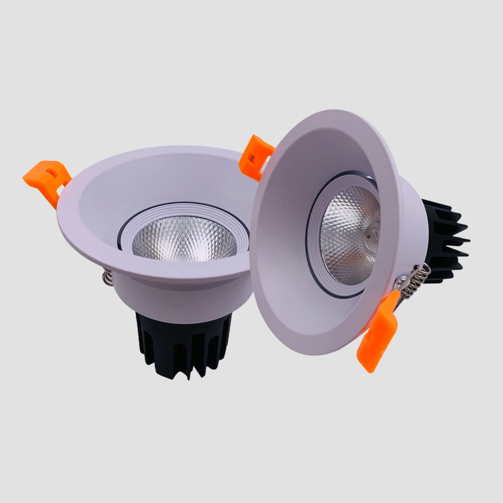 
41- 7W/15W/25W/35W High lumen LED COB Recessed mounted downlight adjustable downlight 