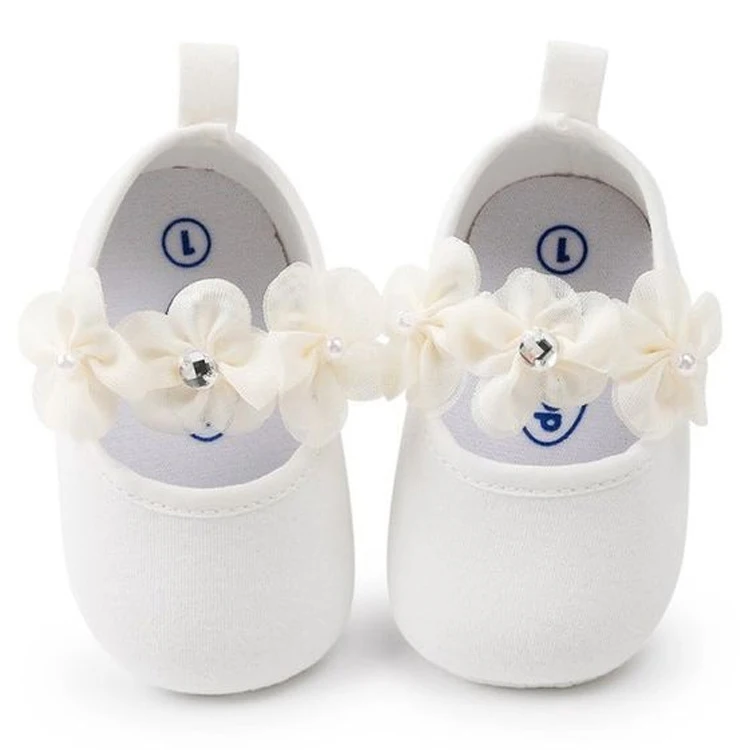 Flowers Newborn Cute Baby Girls Floral Casual First Walker Shoes Infant Baby Girl Princess Soft Sole Prewalker T