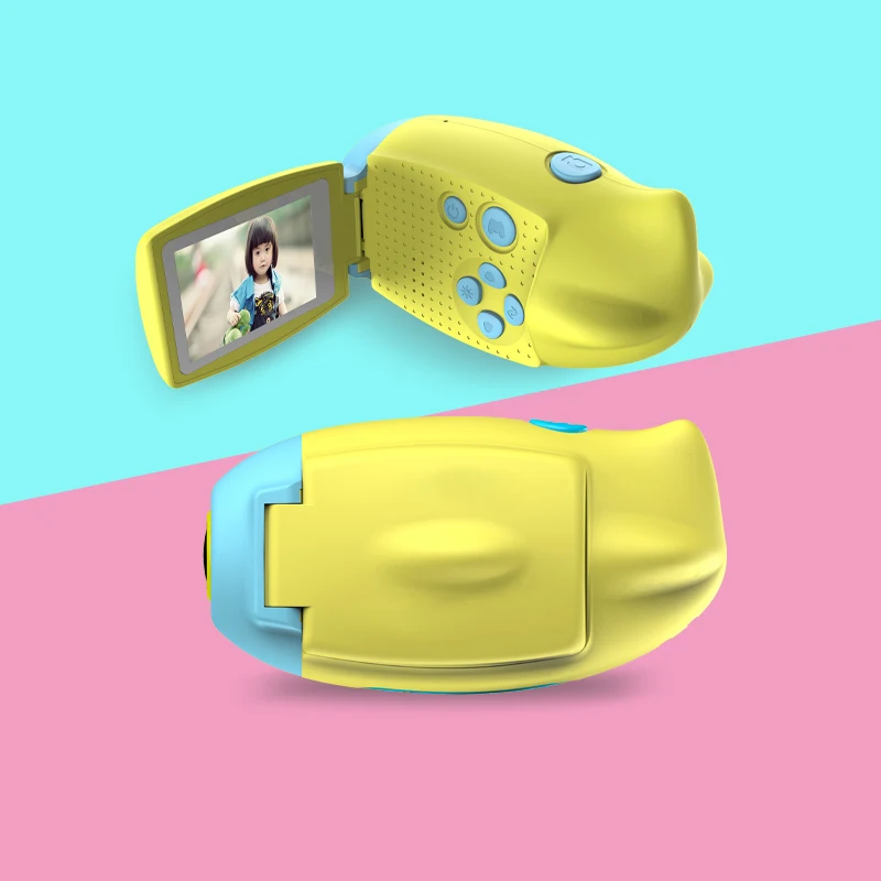 2020 new Amazon hotest mini kids camera MP3 cheap kids digital 2M pixel camera HD 1080P kids toy video photo children DV camera