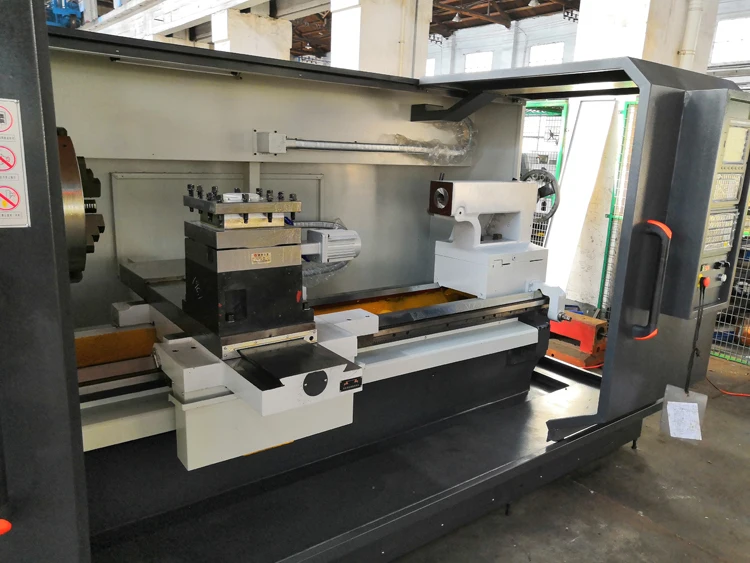 
CK6163 CK6180 CK611125 Flat bed Heavy duty Floor High precision cnc Lathe machine center with 1m 3m 
