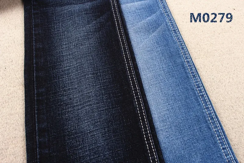 10 унций перекрестная узелковая джинсовая ткань для мужчин джинсы стрейч джинсовая ткань китайская фабрика