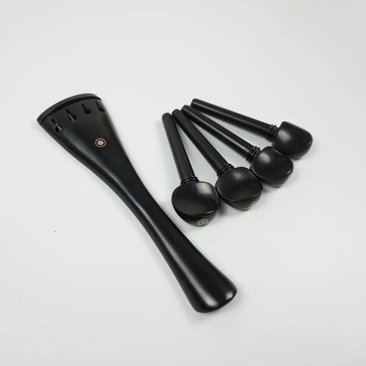 One Set 5pcs Cello Accessories Set Cello Pegs and Tailpiece