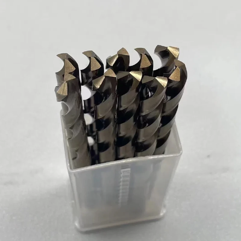 Customized Brand Logo M35 CO5% Hss Cobalt Drill Bit Twist 8mm Drill Bit Set For Stainless Steel And Metal Drilling