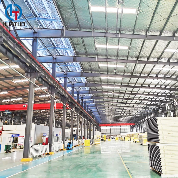 Portal Framing Pre Fabricate Warehouse Large Span Steel Peb Warehouse