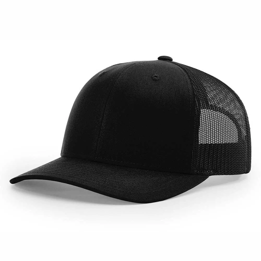 High Quality Personalized Custom Logo Richardson Truck Hat Baseball Cap 6 Panel Embroidered 100 Cotton Unisex Mesh cap