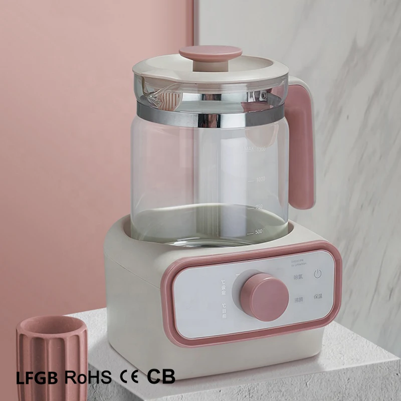 1.3л 1.5л зимнее устройство дизайн воды итальянская Функция нагрева электронный залить мини кипящее молоко электрический стеклянный чайник