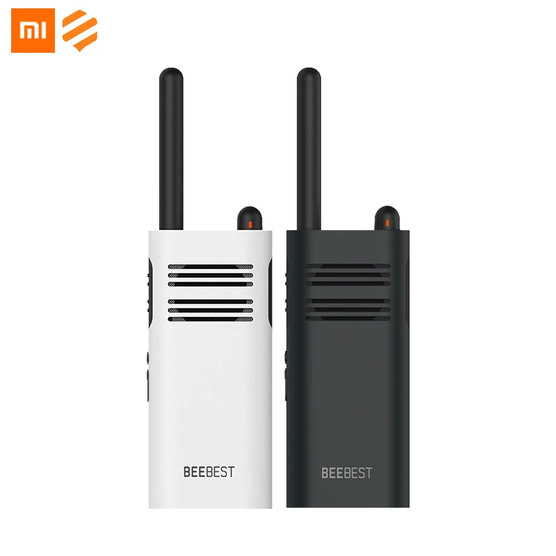 
Xiaomi Beebest Xiaoyu Handheld Walkie Talkies Repeater 1-5KM Two Way Radio White 2000mAh Blue 3350mAh Walkie Talkie 