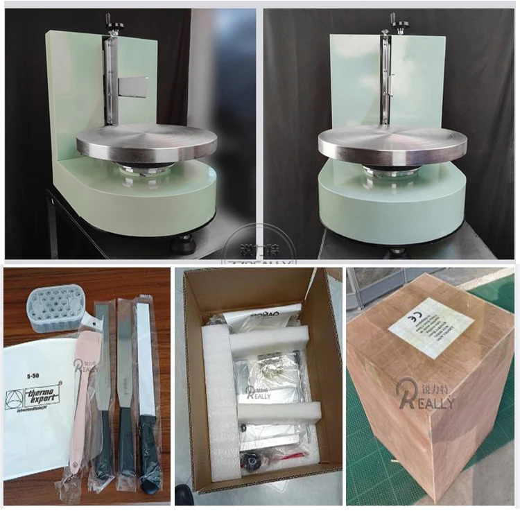 Commercial Round Cake Decorating Machine Cake Bread Cream Smearing Spreading Machine Easy to Operate