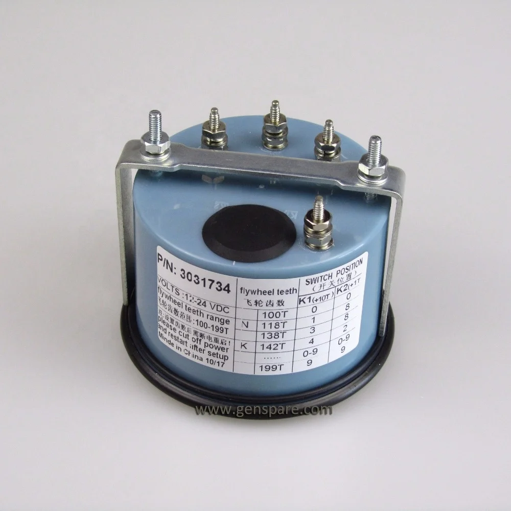 Replace Datacon Generator Engine Speed Gauge Meter Tachometer 3031734