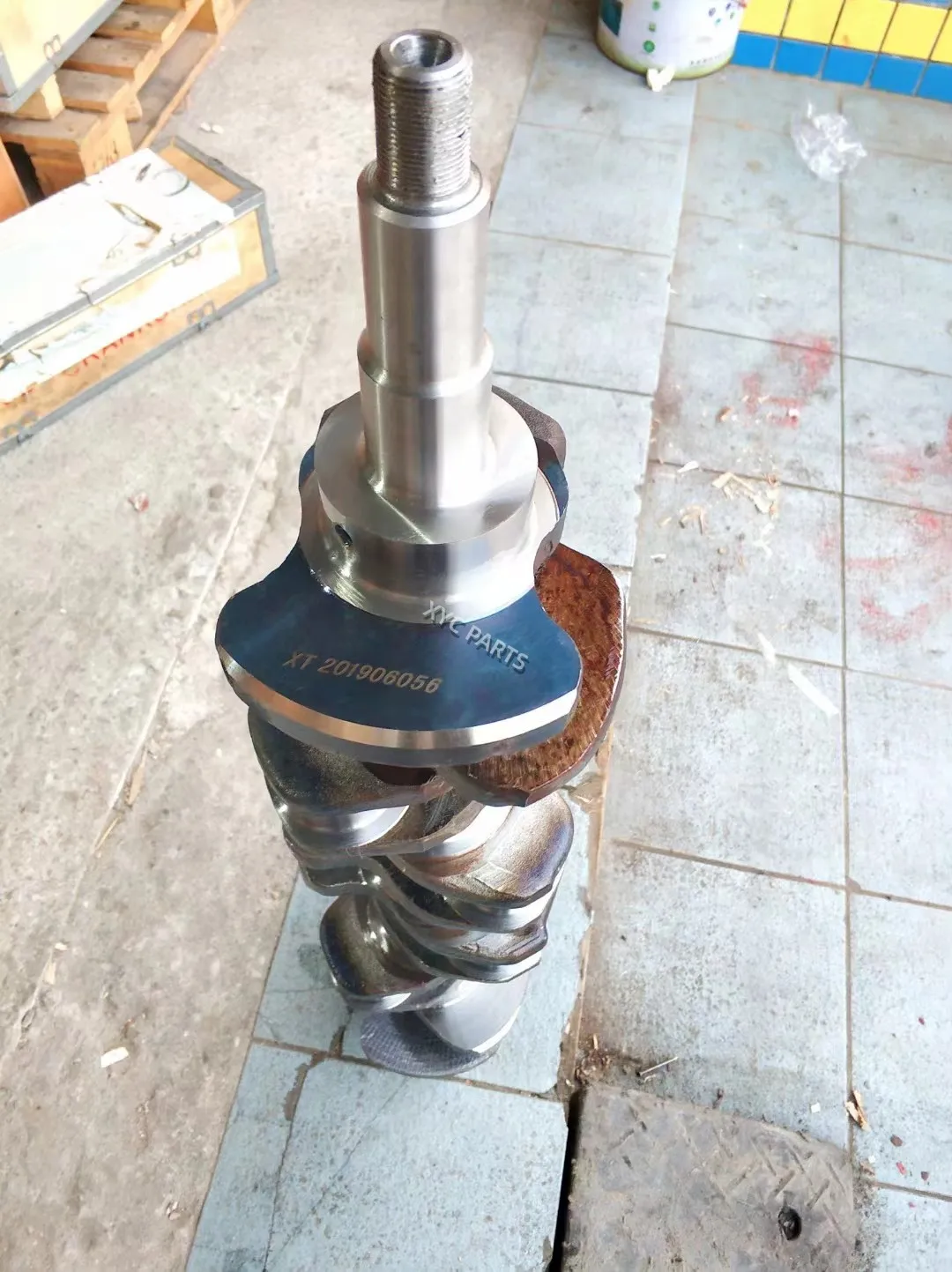 Engine Parts 6D31 6D31T Engine Crankshaft ME082505 forged steel crankshaft for MITSUBISHI