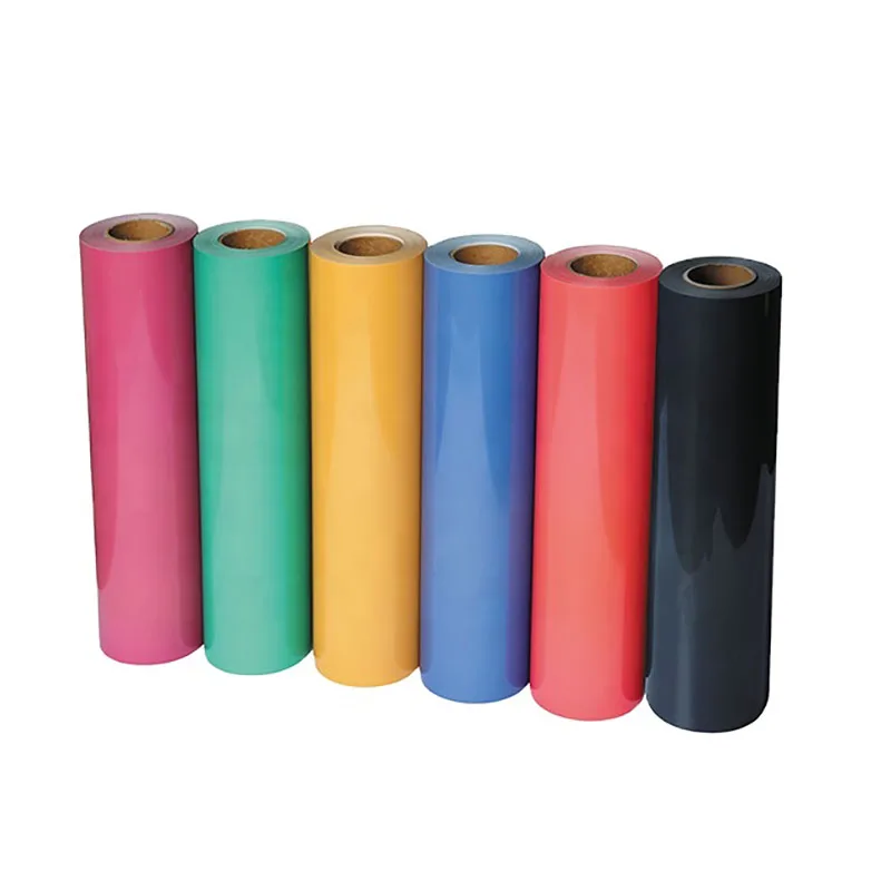 Wholesale Custom Color HTV Transfer Designs Reflective Material Heat Transfer Vinyl Rolls