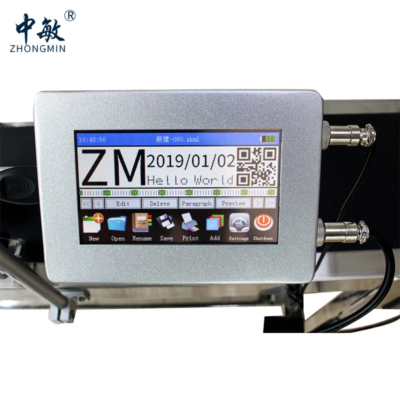 Factory supply thermal Handheld Inkjet Printer / Portable Inkjet Date Coder / Printing Code Machine
