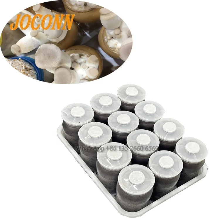 Autoclavable mushroom cultivation bottle enoki mushroom spawn cultivation bottle edible fungus growing bottle