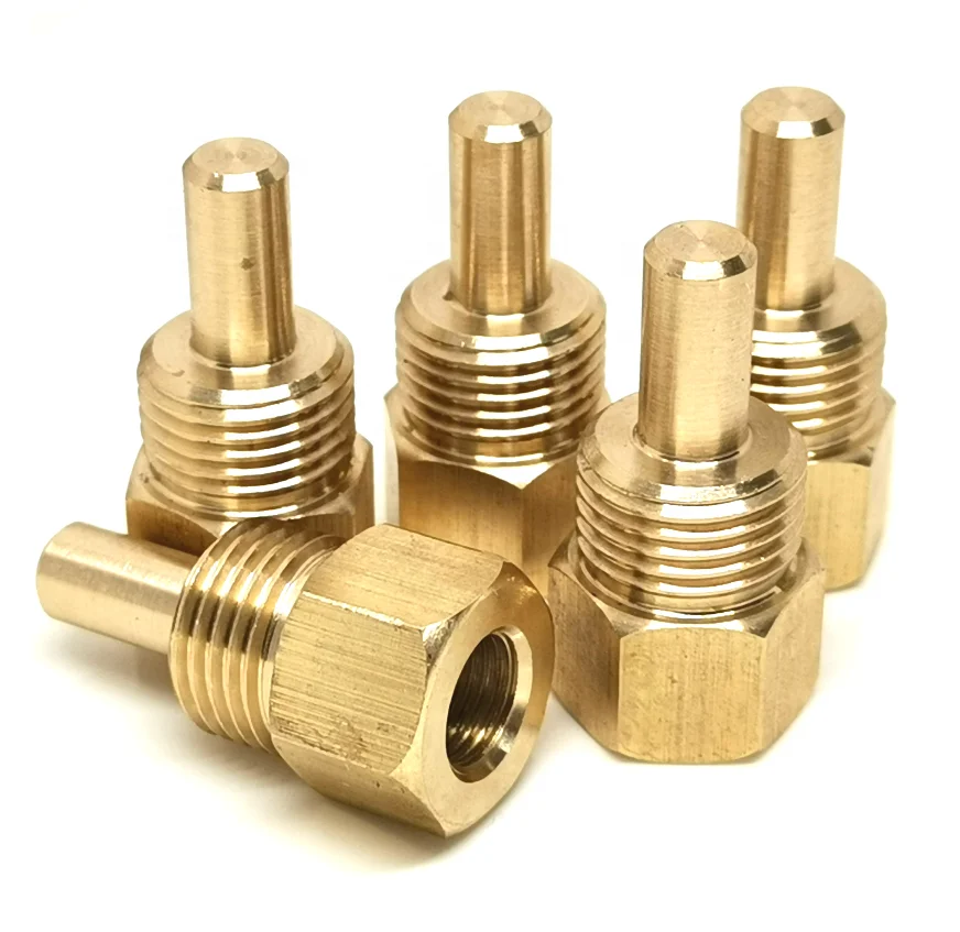 temperature sensor brass housing pressure sensor brass housing for sensor