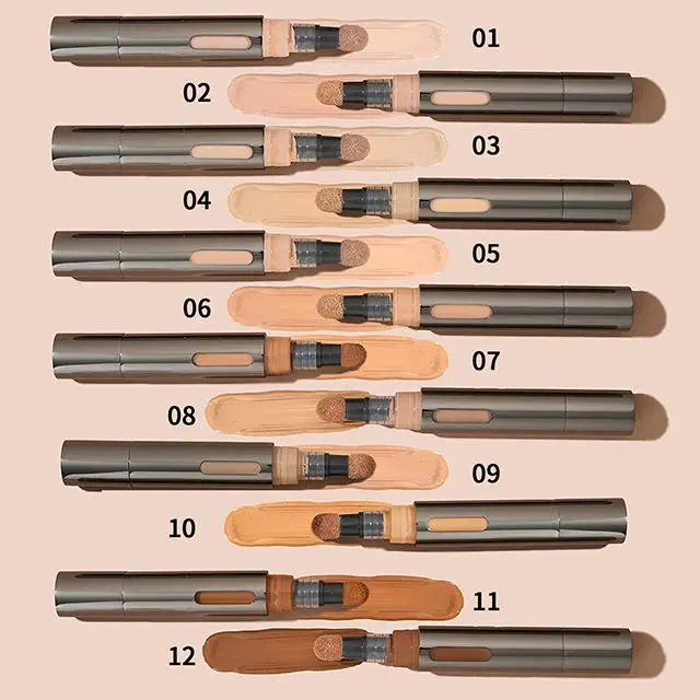 OEM Private Label Custom Wholesale Makeup Profession Concealer Vegan Waterproof High Definition Full Coverage Liquid Concealer