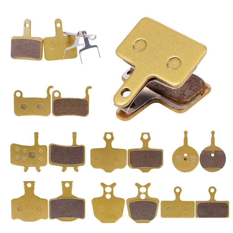 Bike Braking Semi Metal Brake Pads Shoes Mountain Bike Bicycle Disc Brake Pads