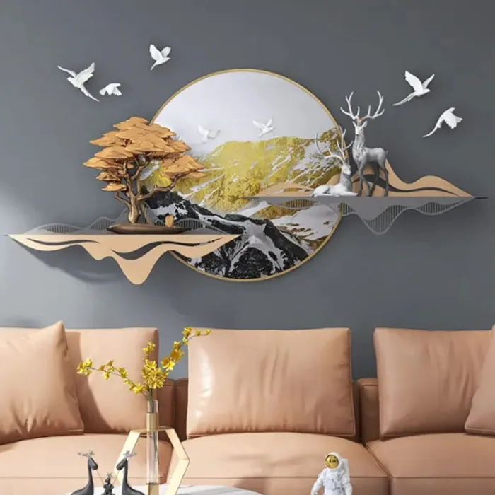 132*60cm China Factory Wholesale Framed Art Prints Abstract Wall Painting Canvas Painting Home Decor Wall Art