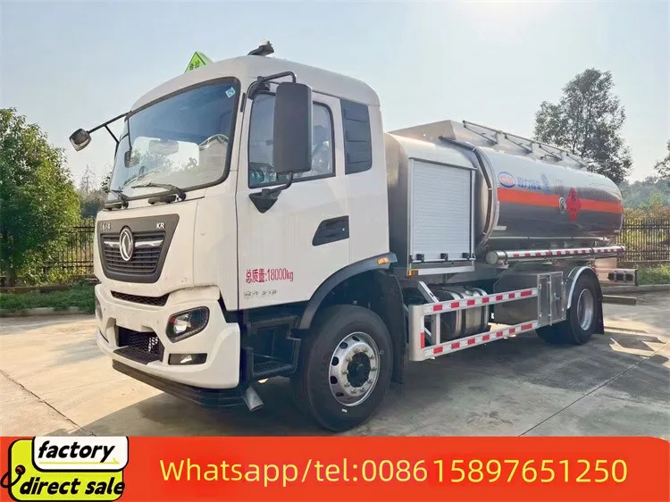 Dongfeng Diesel tanker truck capacity 20 cubic meters 14000 liters fuel tank truck for sale