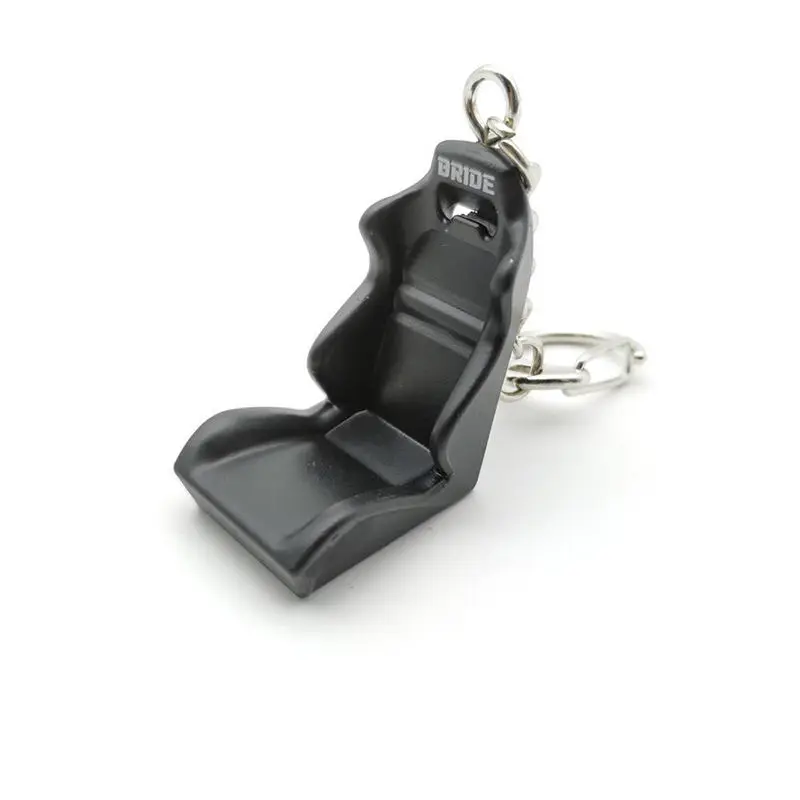 Gift Car Metal Key Chain Turbine Gear Hub Pendant Brake Disc Shock Absorber Steering Wheel Car Keychain