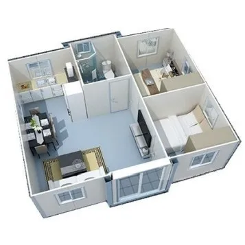 Low Cost Flexible Prefab Container Shipping House