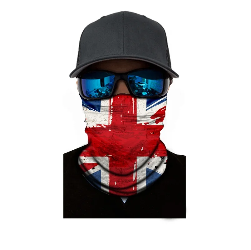 
Seamless Head Scarf Outdoor Sport Multifunctional Neck Warm Magic Tube Scarf Face Bandanas 