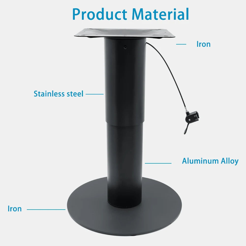 Factory Wholesale Metal Base Dining Adjustablift Height Lift Multifunction Coffee Table up and Down Table Desk Legs