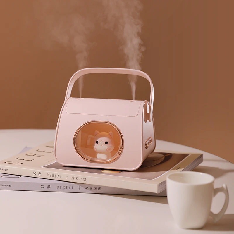 460ml heavy fog cool mist handbag double spray hotel household large capacity humidifier