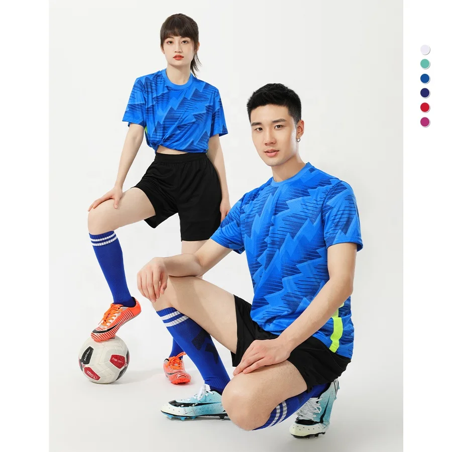 Profession Custom Quick Dry Breathable Football Soccer Jersey Wear Design Cheap High Quality Soccer Uniform Men
